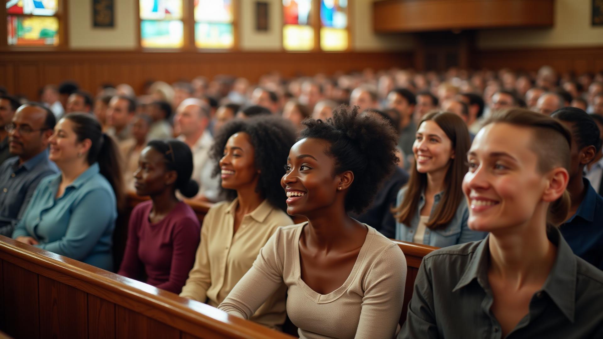 Church community gathering